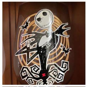 Jack & Sally wine glasses